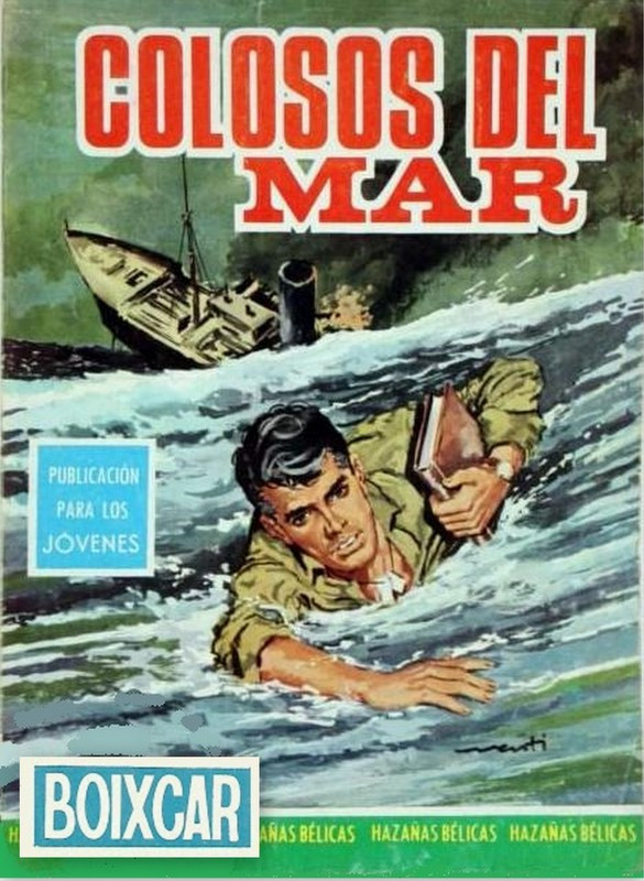 Couverture de Boixcar, obras completas (Toray - 1965) -61- Colosos del mar