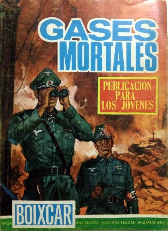 Couverture de Boixcar, obras completas (Toray - 1965) -88- Gases mortales