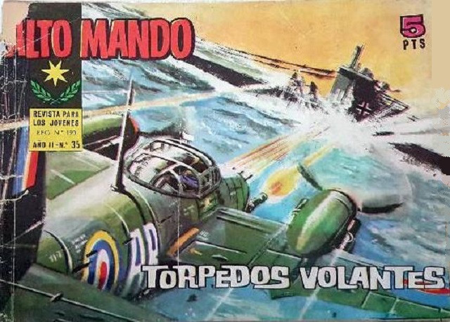Couverture de Alto Mando -35- Torpedos volantes
