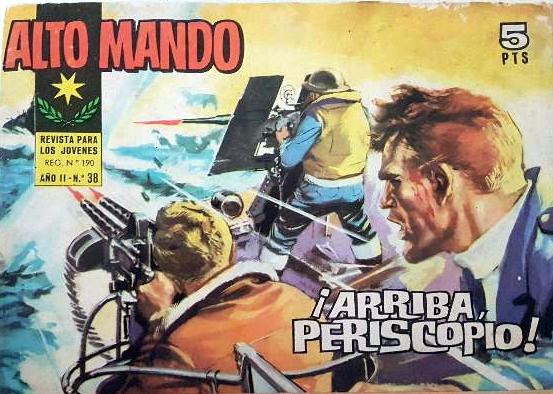Couverture de Alto Mando -38- ¡Arriba, periscopio!