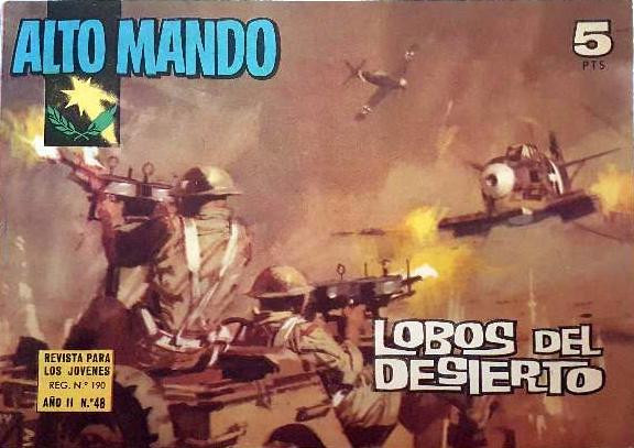 Couverture de Alto Mando -48- Lobos del desierto