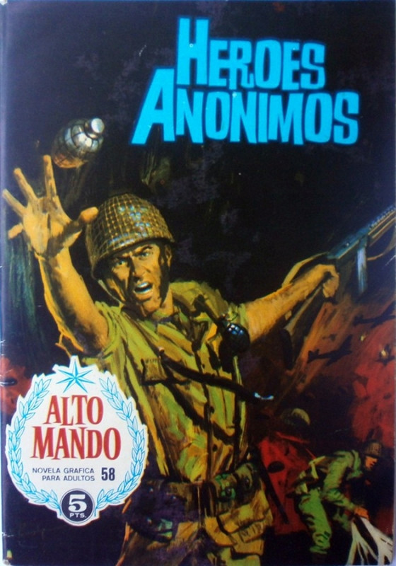 Couverture de Alto Mando -58- Héroes anónimos