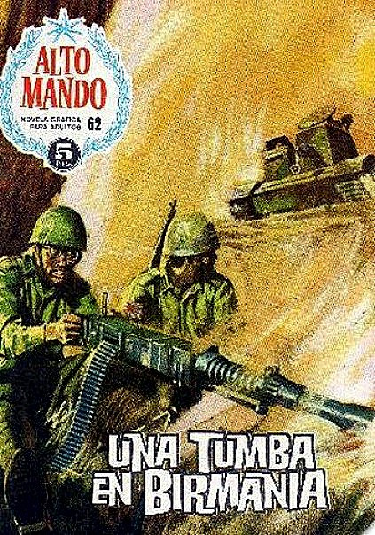 Couverture de Alto Mando -62- Una tumba en Birmania