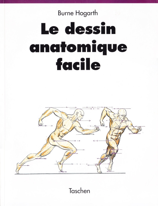 Couverture de (AUT) Hogarth - Le dessin anatomique facile