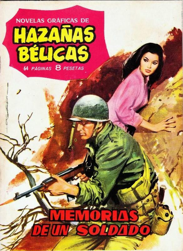 Couverture de Hazañas bélicas (Vol.07 - 1961) -21- Memorias de un soldado