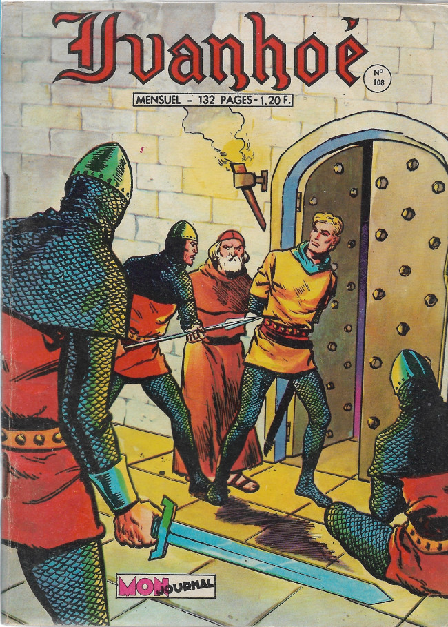Couverture de Ivanhoé (1re Série - Aventures et Voyages) -108- La fosse aux lépreux