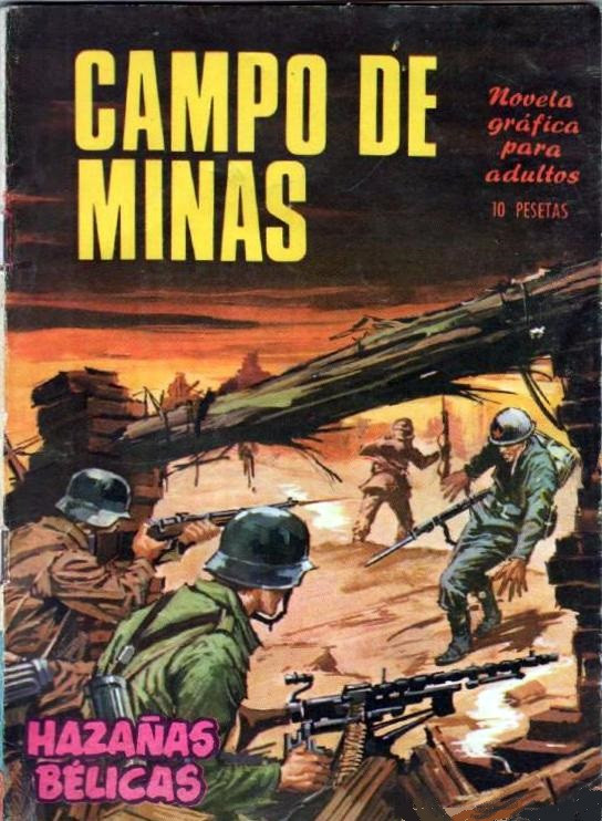Couverture de Hazañas bélicas (Vol.07 - 1961) -157- Campo de minas