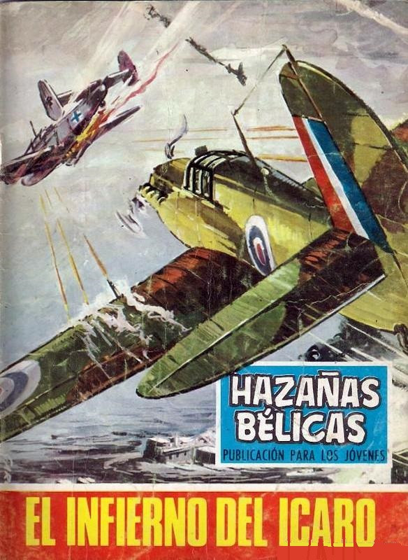 Couverture de Hazañas bélicas (Vol.07 - 1961) -192- El infierno del Ícaro