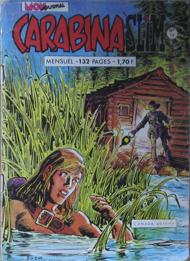 Couverture de Carabina Slim -73- Frères ennemis