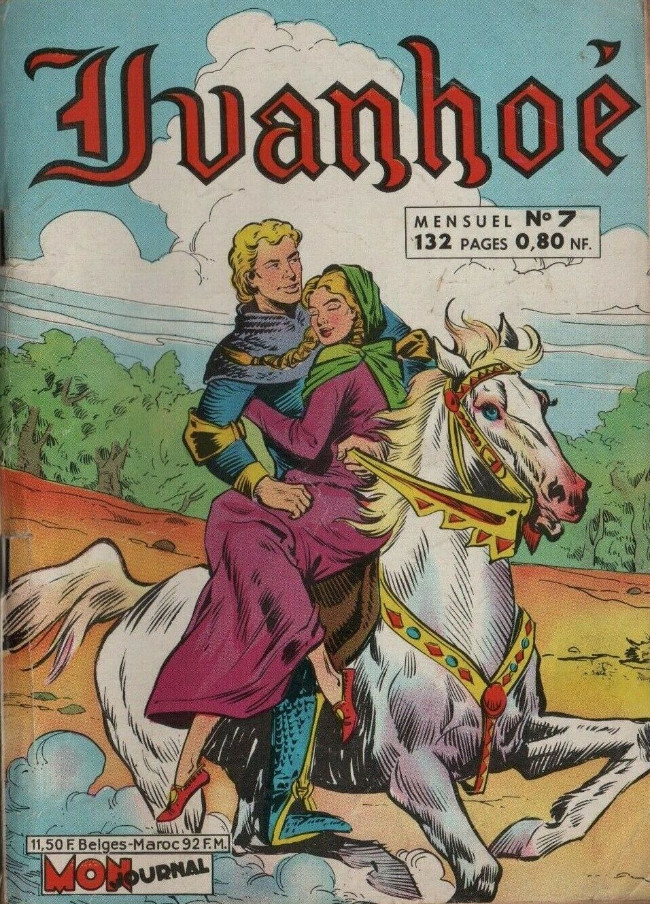 Couverture de Ivanhoé (1re Série - Aventures et Voyages) -7- Pour l'amour de Rowena...