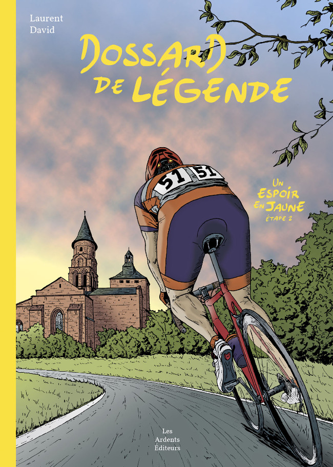 Couverture de Un espoir en jaune -2- Dossard de Légende