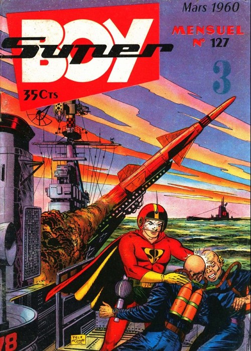 Couverture de Super Boy (2e série) -127- Manœuvres en haute-mer (1)