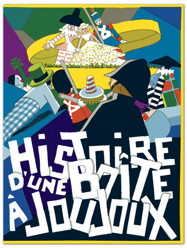 Couverture de Histoire d'une boîte à joujoux