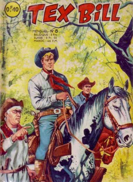 Couverture de Tex Bill (Arédit) -8- Chasse aux coupables