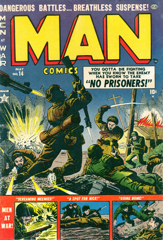 Couverture de Man Comics (1949) -14- No Prisoners!