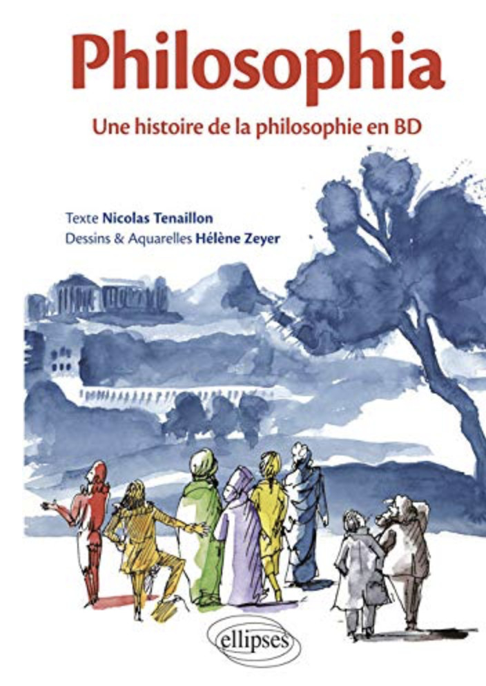 Couverture de Philosophia - Une histoire de la philosophie en BD
