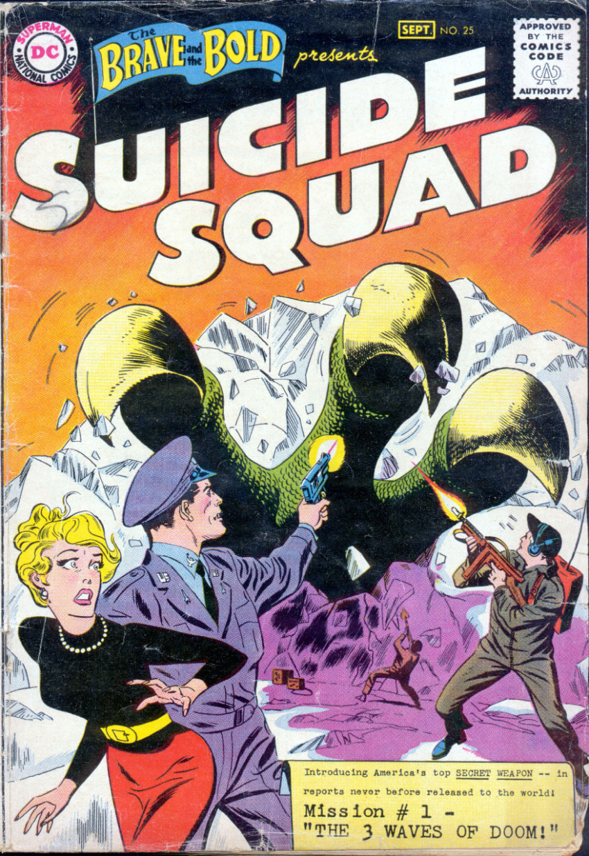 Couverture de The brave And the Bold Vol.1 (1955) -25- The 3 Waves of Doom!