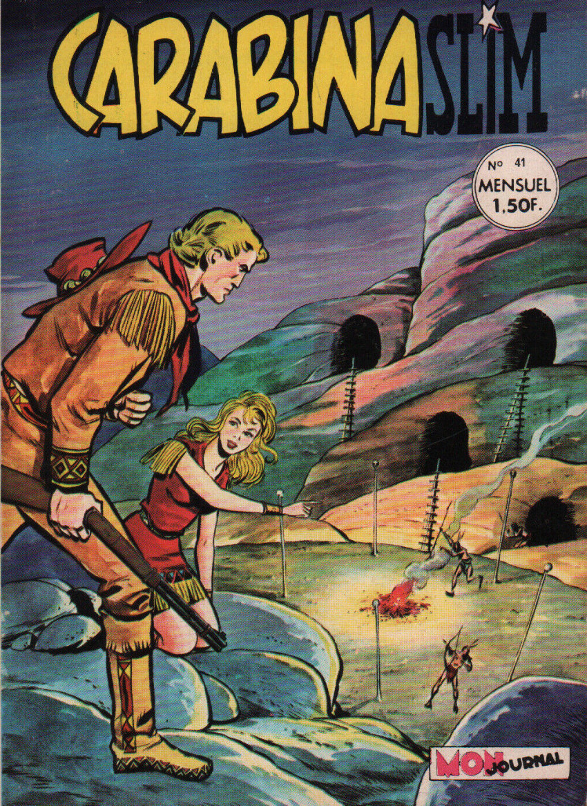 Couverture de Carabina Slim -41- La vallée des vautours