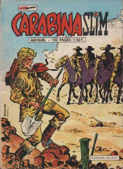 Couverture de Carabina Slim -70- Mourir deux fois