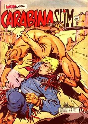 Couverture de Carabina Slim -101- L'homme à abattre