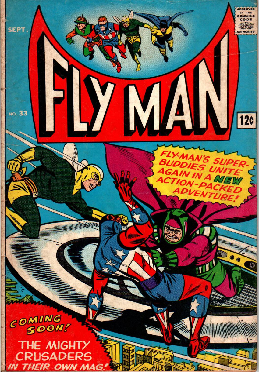 Couverture de Fly Man (Archie comics - 1965) -33- Issue # 33