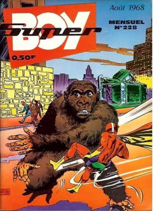 Couverture de Super Boy (2e série) -228- Le gorille