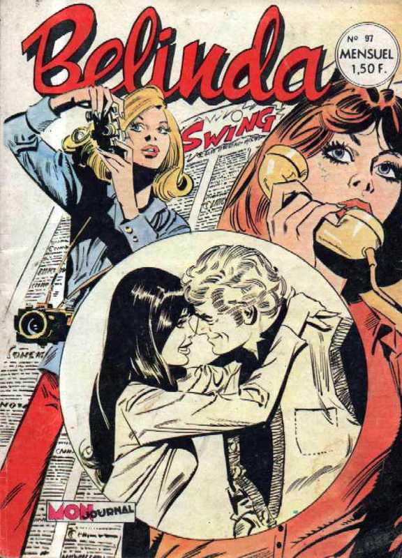 Couverture de Shirley (1e série - Mon Journal) (puis Belinda) -97- Terry Cash et less Kimets
