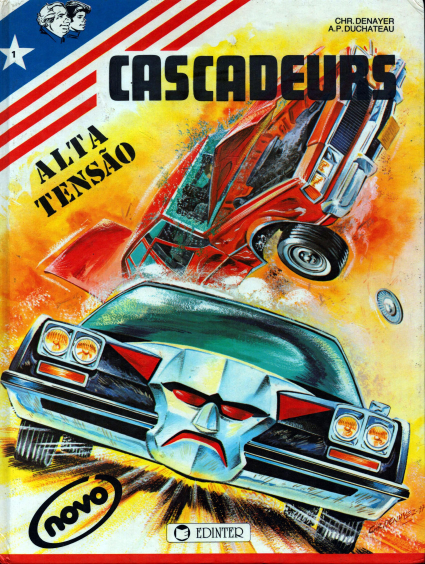Couverture de Cascadeurs (Les Casseurs - en portugais) -1- Alta tensão