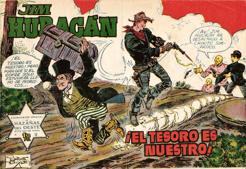 Couverture de Jim Huracán -15- ¡El tesoro es nuestro!