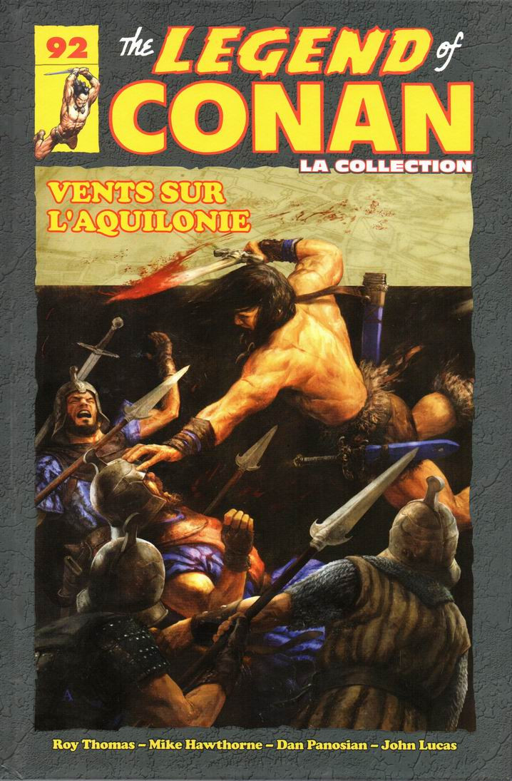 Couverture de The savage Sword of Conan (puis The Legend of Conan) - La Collection (Hachette) -9217- Vents sur l'Aquilonie