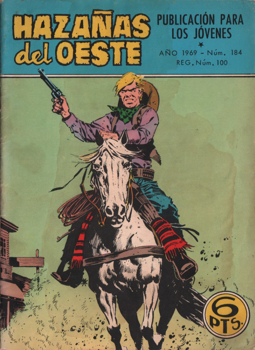 Couverture de Hazañas del Oeste (Toray - 1962) -184- Número 184
