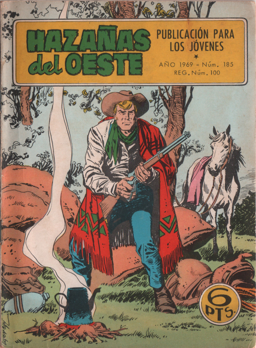 Couverture de Hazañas del Oeste (Toray - 1962) -185- Número 185