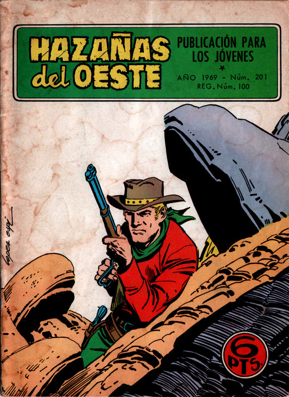 Couverture de Hazañas del Oeste (Toray - 1962) -201- Número 201