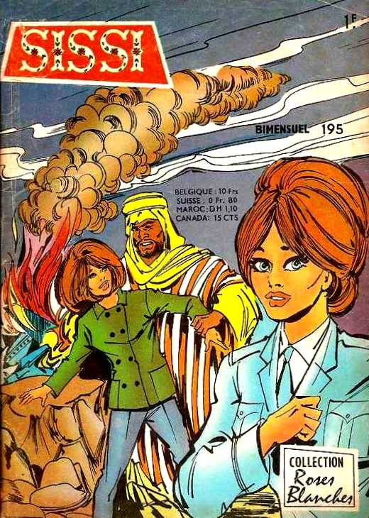 Couverture de Sissi (Arédit) -195- Parachutage en plein désert