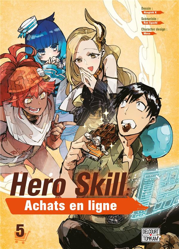 Couverture de Hero Skill : Achats en ligne -5- Tome 5