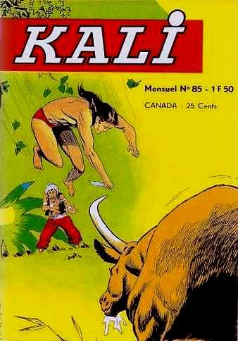 Couverture de Kali (Jeunesse et Vacances) -85- Fureur sauvage