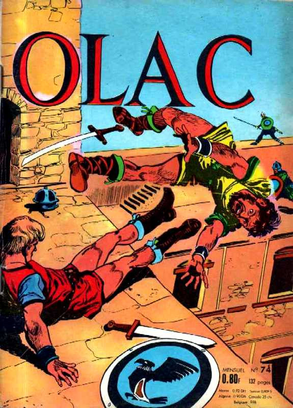 Couverture de Olac le gladiateur -74- Numéro 74