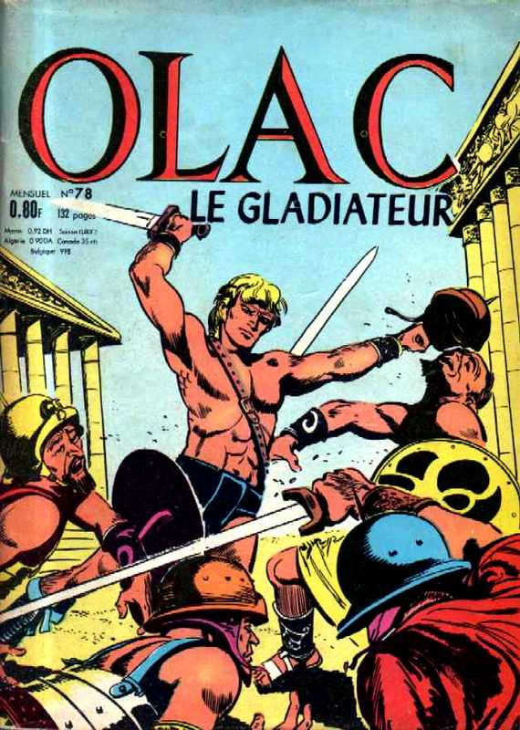 Couverture de Olac le gladiateur -78- Numéro 78