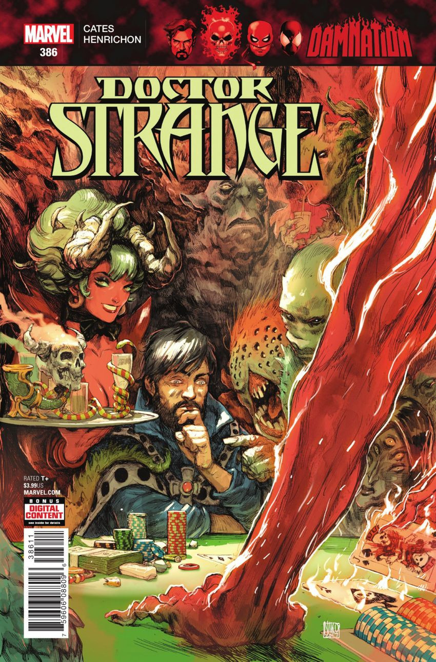 Couverture de Doctor Strange Vol.4 (2015) -386- Bleeding Neon: Part One