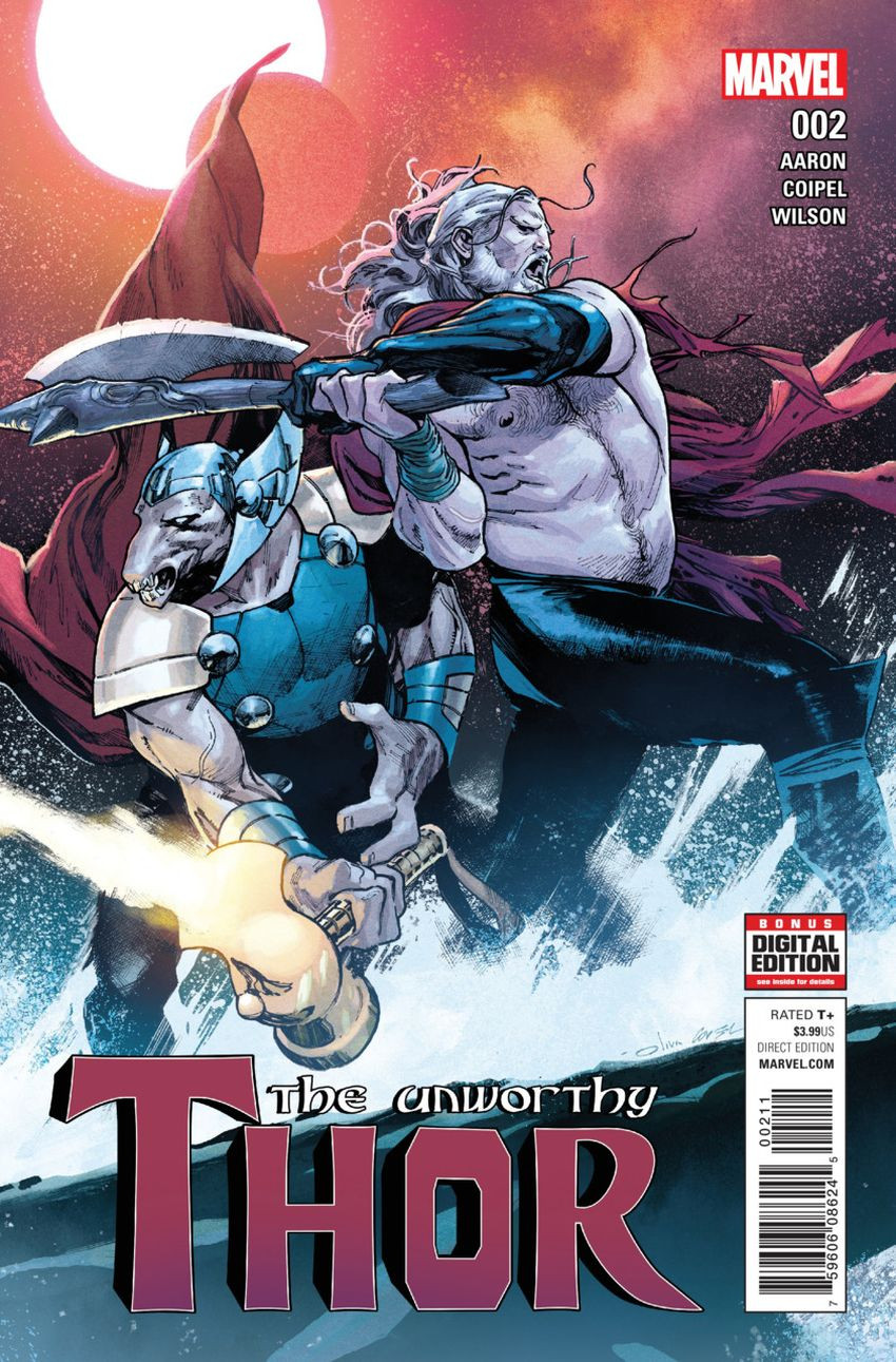 Couverture de The unworthy Thor (2017) -2- The Thief of Asgard