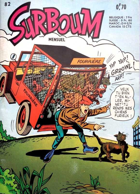 Couverture de Surboum (Arédit) -82- Prenez garde à l'homme de la fourrière !