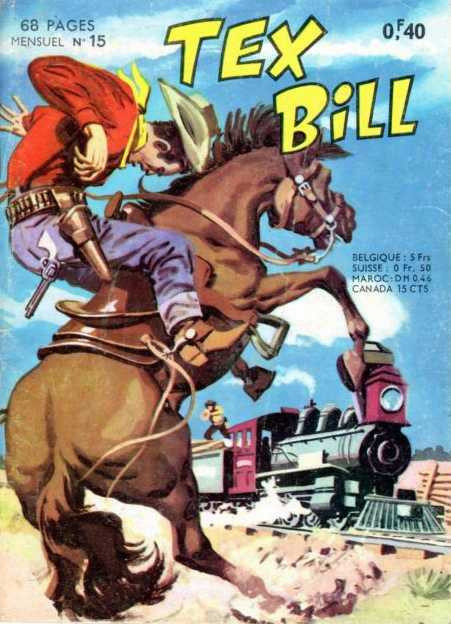 Couverture de Tex Bill (Arédit) -15- Le cirque du Diable