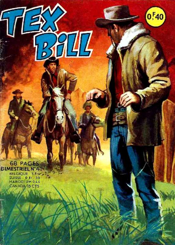 Couverture de Tex Bill (Arédit) -41- Echec à Loup-Noir