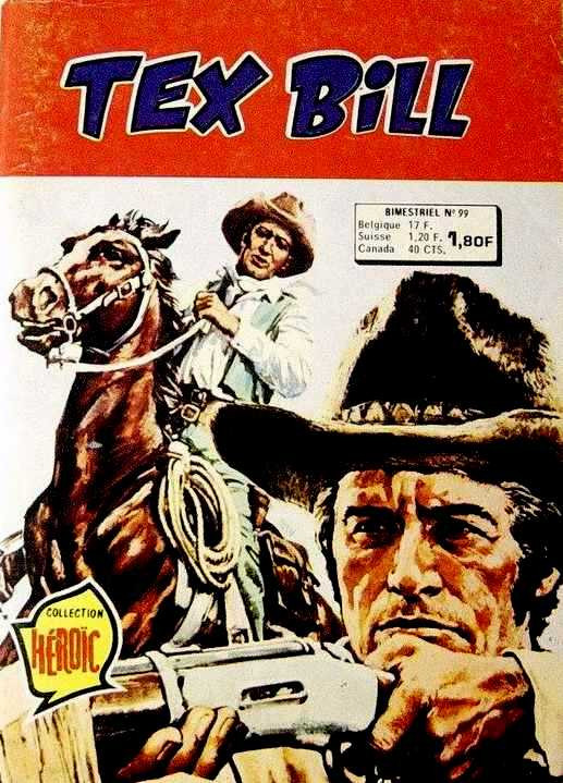 Couverture de Tex Bill (Arédit) -99- La piste de San-Antonio