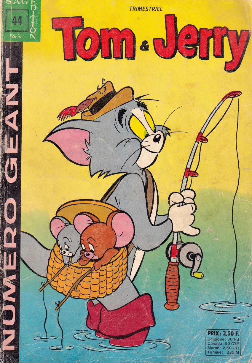 Couverture de Tom & Jerry (Magazine) (1e Série - Numéro géant) -44- L'art de poser un lapin!