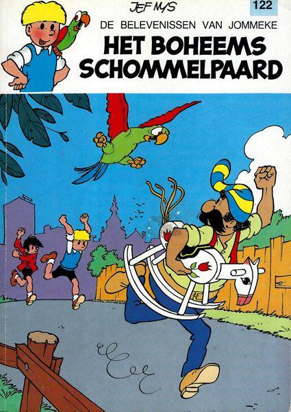 Couverture de Jommeke (De belevenissen van) -122a1991- Het Boheemse schommelpaard