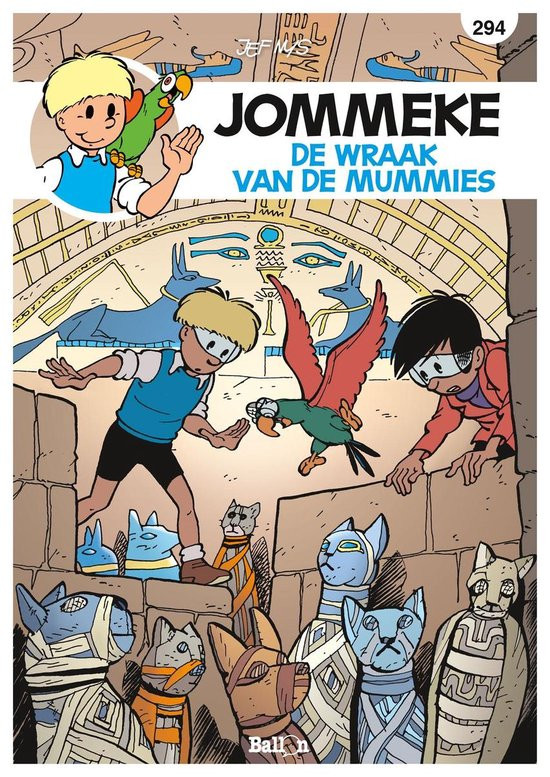 Couverture de Jommeke (De belevenissen van) -294- De wraak van de mumies