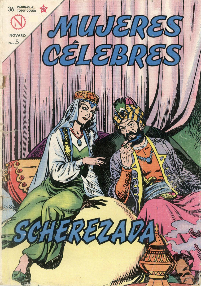 Couverture de Mujeres célebres (1961 - Editorial Novaro) -33- Scherezada
