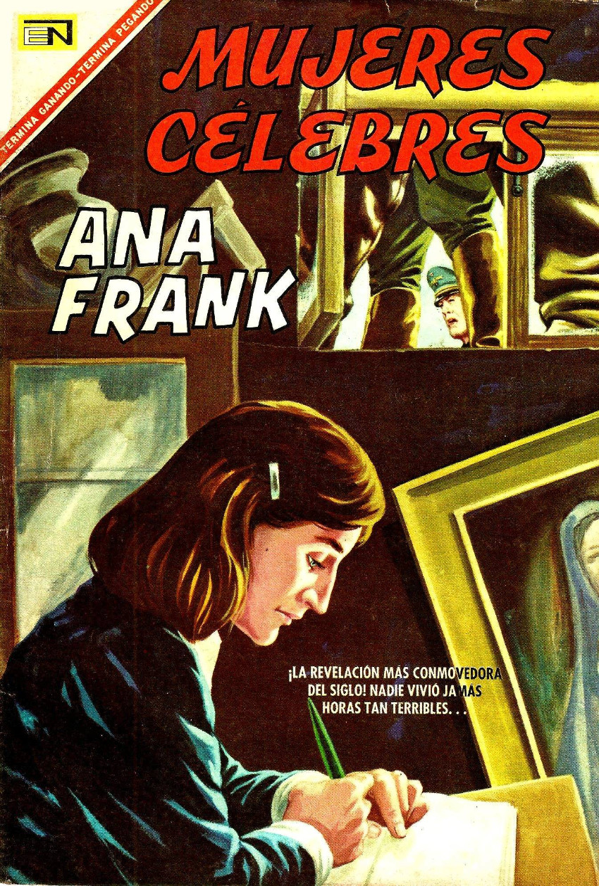 Couverture de Mujeres célebres (1961 - Editorial Novaro) -74- Ana Frank