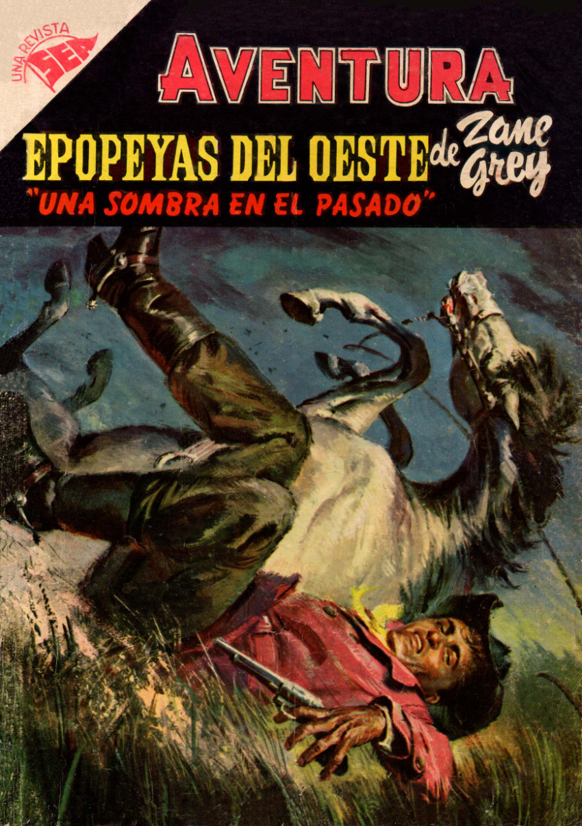 Couverture de Aventura (1954 - Sea/Novaro) -20- Una sombra en el pasado